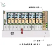 ★手数料０円★東金市田間　月極駐車場（LP）